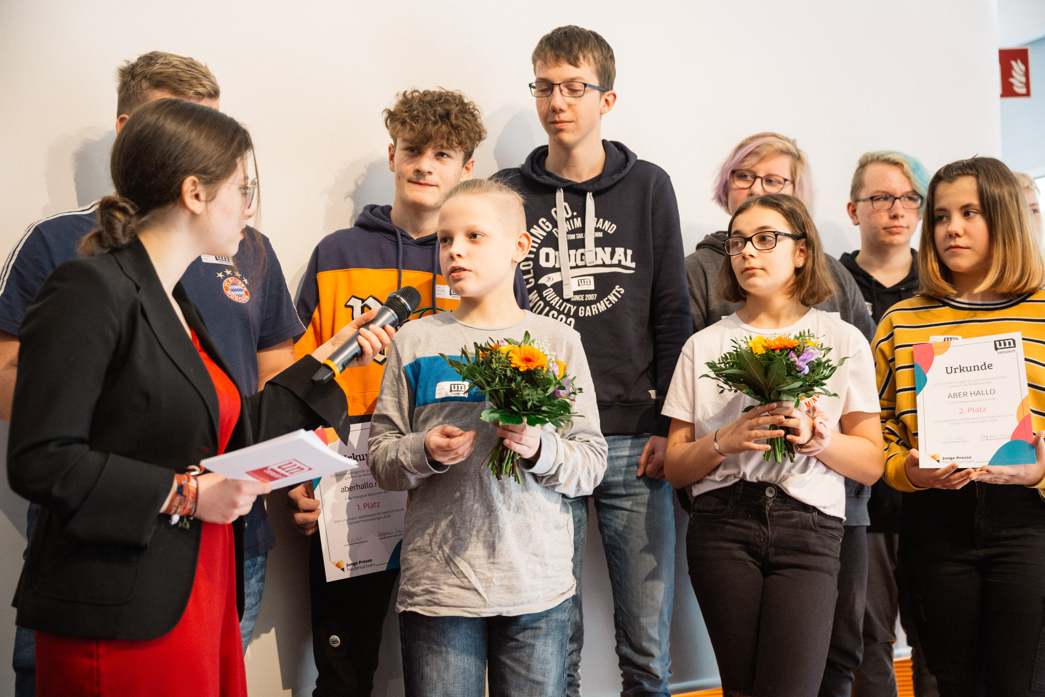 Unzensiert Preisverleihung der Jungen Presse Niedersachsen