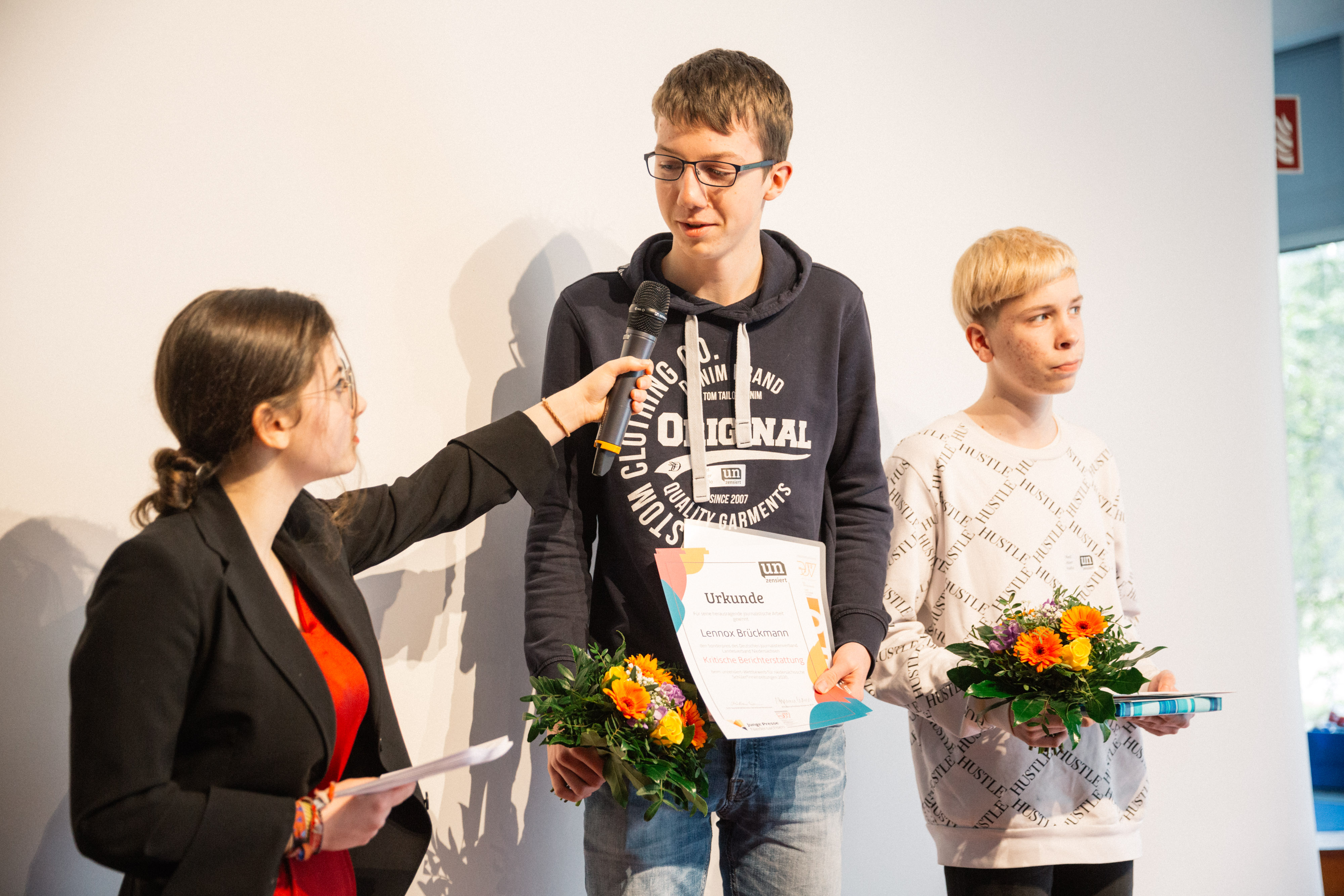 Unzensiert Preisverleihung der Jungen Presse Niedersachsen