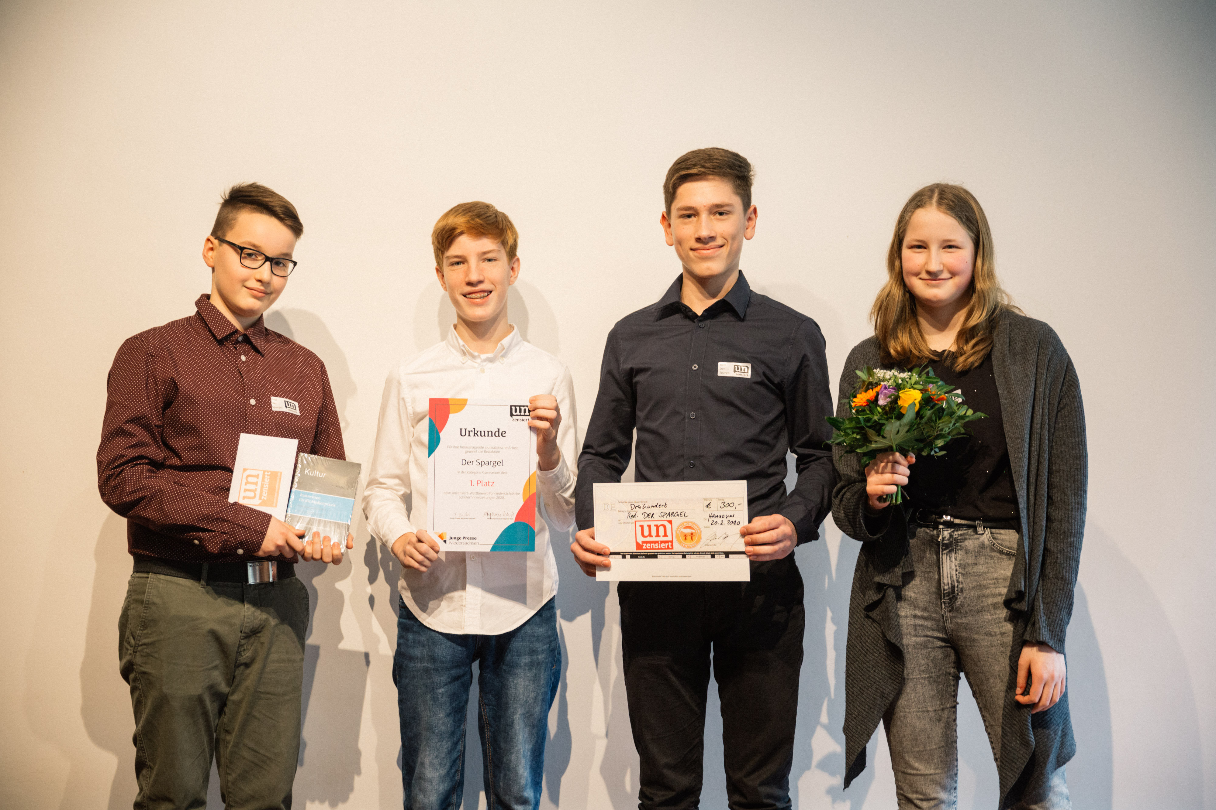 Unzensiert Preisverleihung der Jungen Presse Niedersachsen
