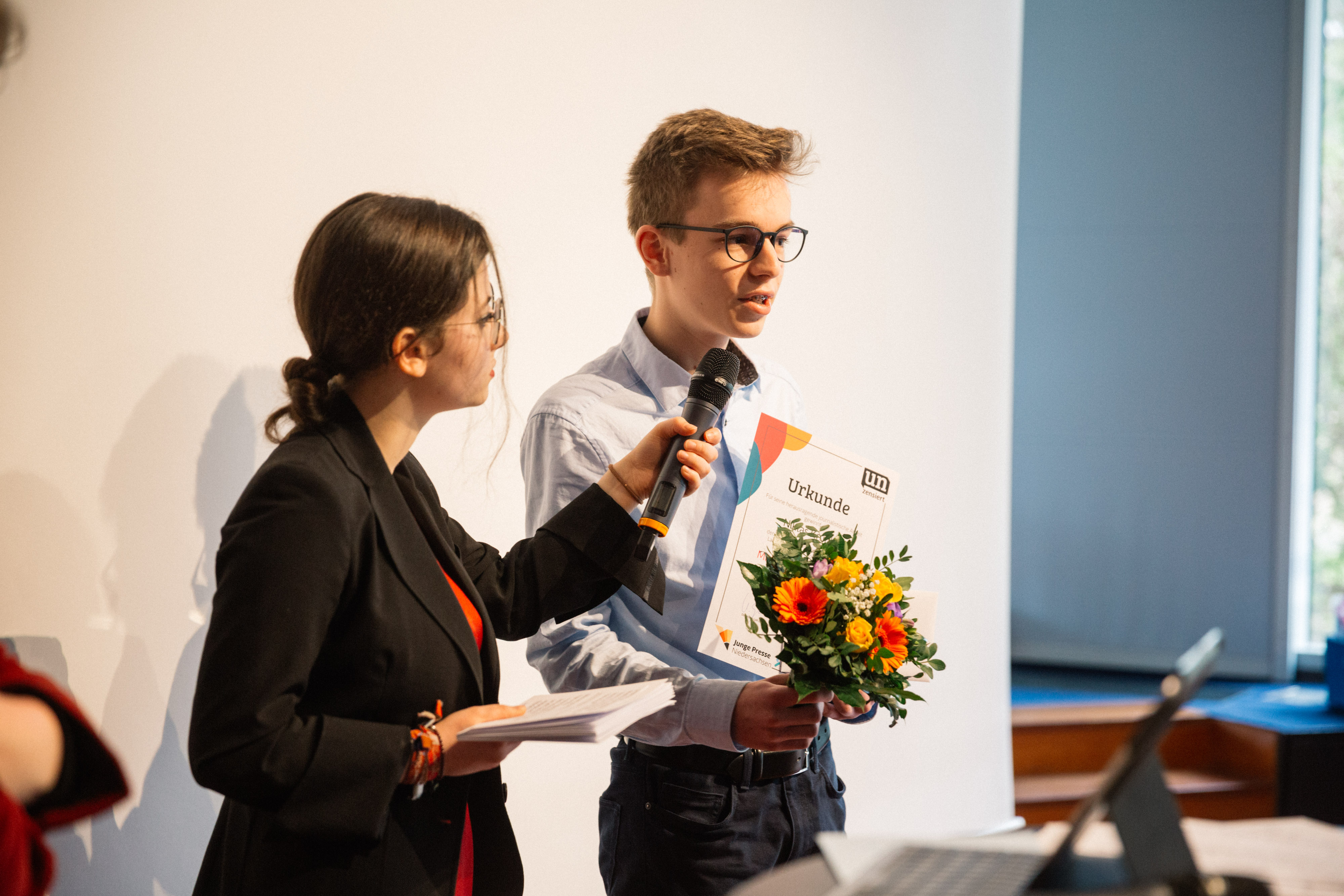 Unzensiert Preisverleihung der Jungen Presse Niedersachsen